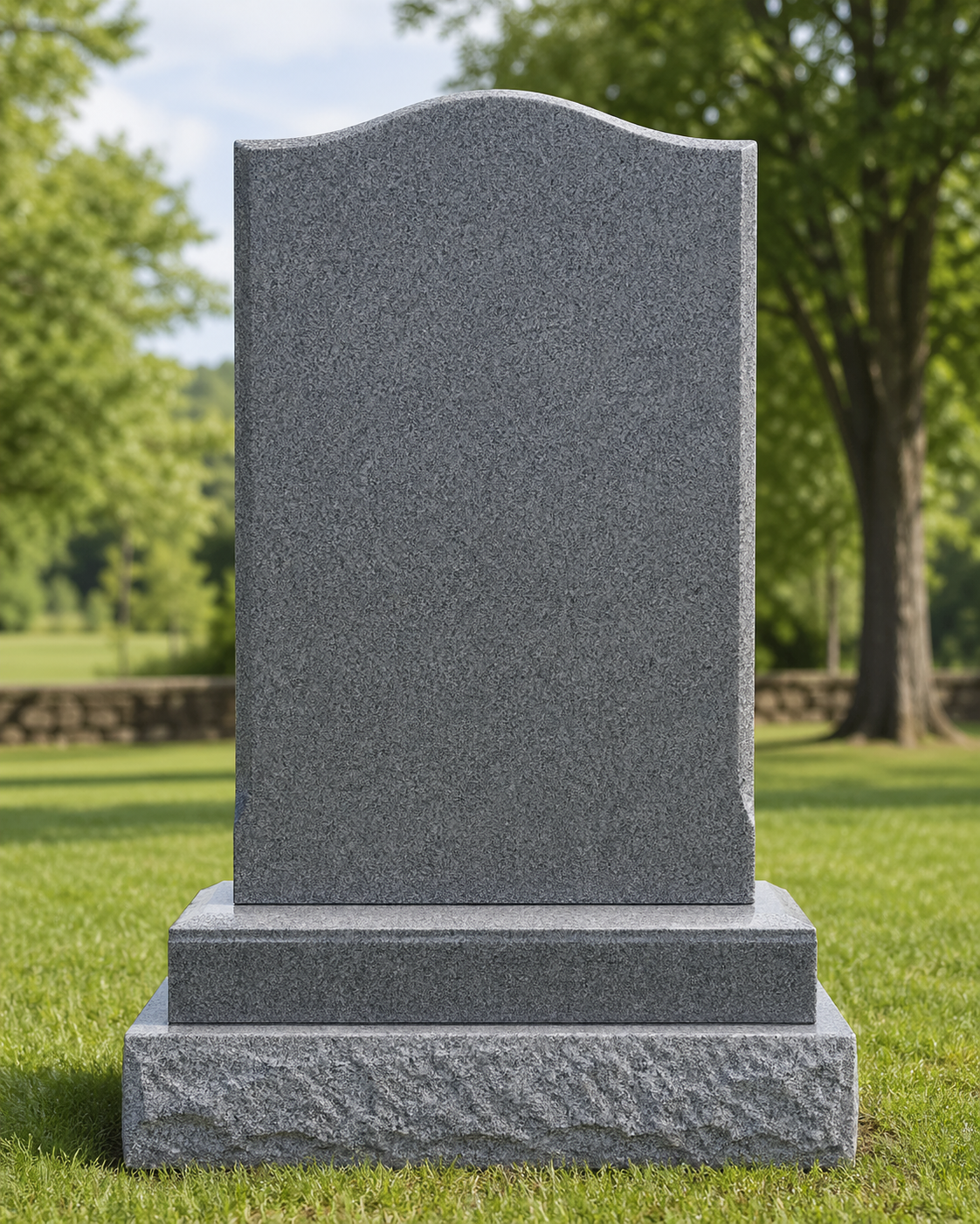granite Headstone Inscription hand-carved by Inscription Guide in NJ — image 1